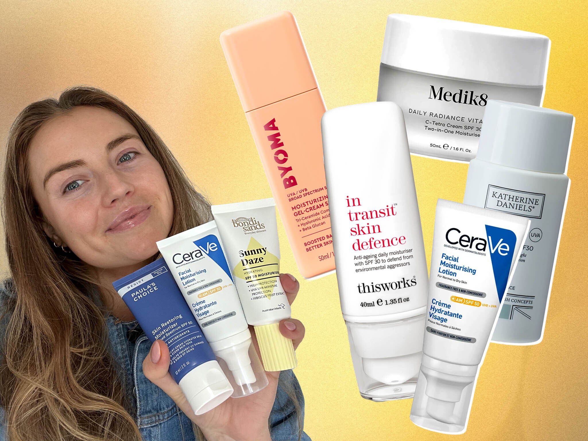 Moisturisers with store spf 50